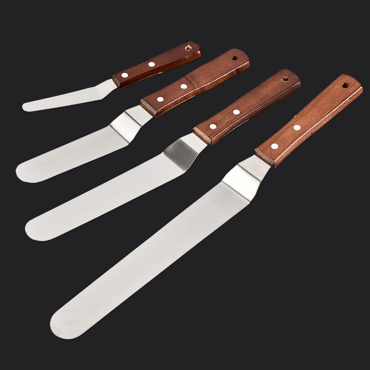 Essential 4-Piece Cake Spatula Set
