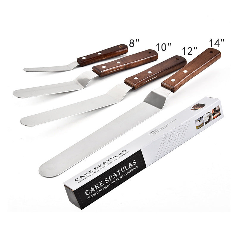 Essential 4-Piece Cake Spatula Set