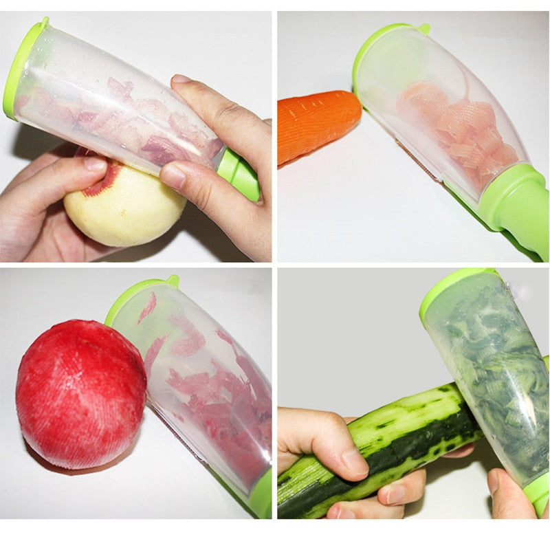 Dual-Use Fruit Peeler Plus